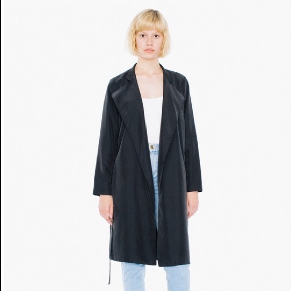American Apparel Jackets & Blazers - American Apparel ‘Dylan’ Lightweight Trench Coat